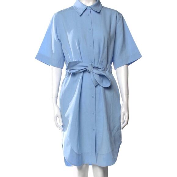 Acne Studios Dresses & Skirts - Acne Studios Light Blue Oversized Belted Shirt Dress Size S — Minimalist Scandi
